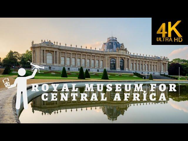 African Museum (BELGİUM) - Royal Museum for Central Africa ( Drone Footage 4K )