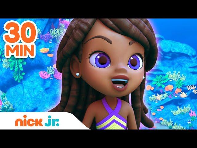 Mermaid Lorelai's Ocean Rescues!  30 Minute Compilation  Santiago of the Seas | Nick Jr.