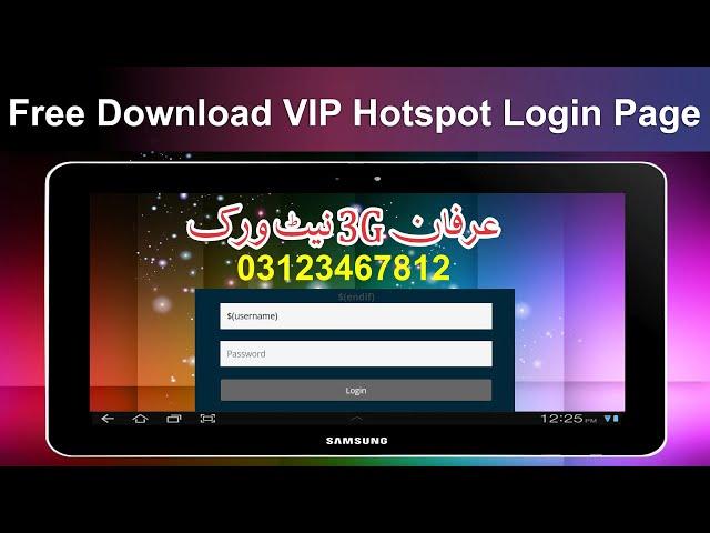 Free Download Mikrotik VIP Hotspot Login Page | How To Change Hotspot Login Page 03