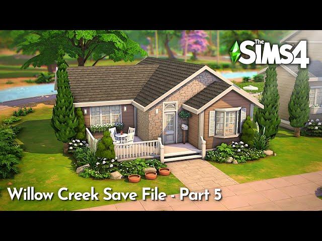 Simple Base Game Home | The Sims 4 Speedbuild