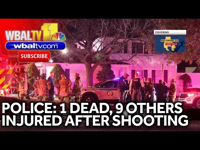 Police: 1 dead, 9 injured in 'mass shooting incident'