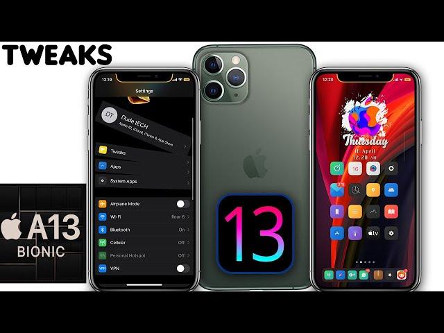 Top New A12 - A13 Jailbreak Tweaks for iOS 13 / 13.4.1! (Unc0ver + Checkra1n)