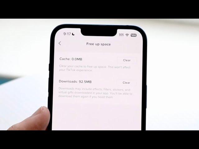 How To Clear Cache On TikTok! (2023)