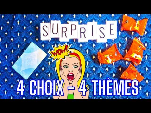 CHOISIS TON TIRAGE ! ⭐️ 4 CHOIX-4 THÈMES  TAROT INTEMPOREL