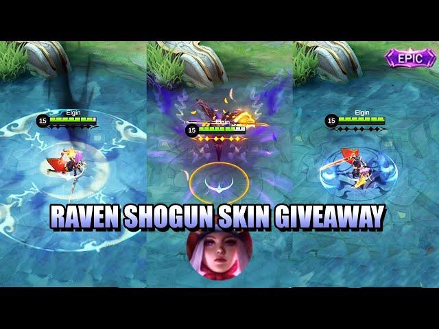 FREYA VS ALPHA - WIN A FREE RAVEN SHOGUN SKIN IN THIS VIDEO - MLBB