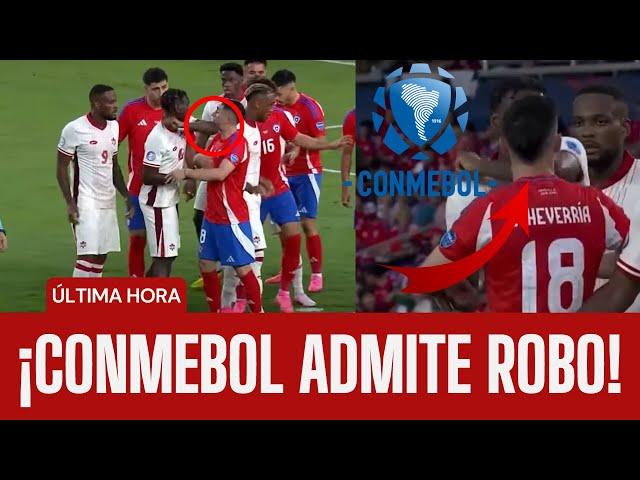 ¡CONMEBOL PIDE DISCULPAS POR EL ROBO A CHILE EN COPA AMÉRICA!