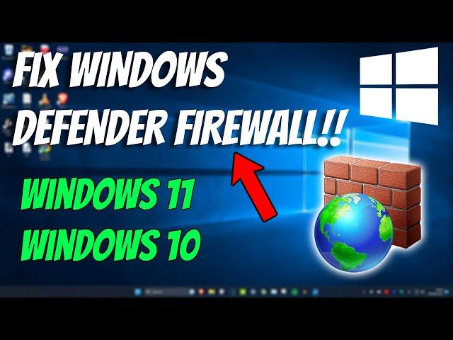 How To Fix Windows Firewall Not Working in Windows