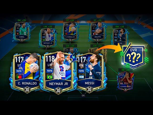 My Team Best Special Upgrade! We Have Neymar, Messi, Ronaldo & Mbappe!!! FIFA Mobile 23