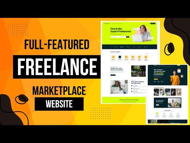 Full-Featured Freelance Services & Marketplace Website | Job Listing and Hiring Accounts | FreeAgent