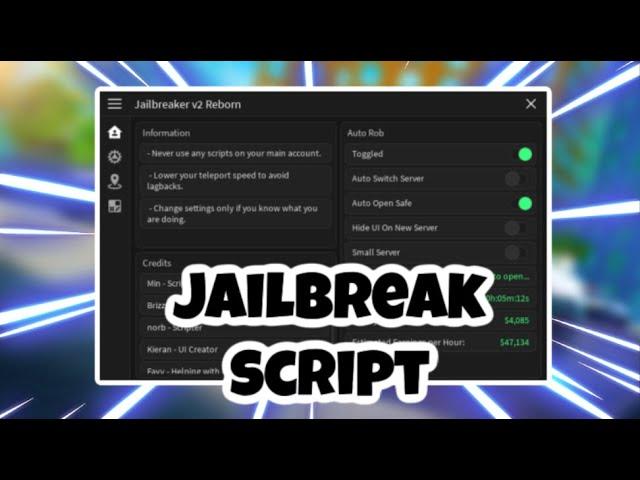 [NEW] Jailbreak Script | Infinite Money | Auto Rob | Auto Crates | AND MORE | PASTEBIN