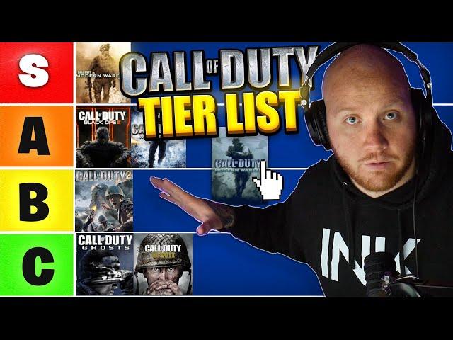 TIMTHETATMAN RANKS ALL CALL OF DUTY GAMES! (Tier List)