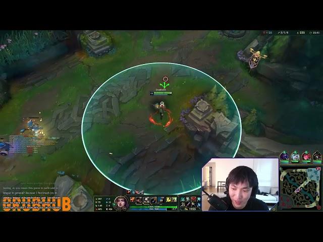 Doublelift on playing with Locked Cam