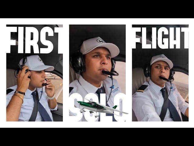 DEV JOSHI FIRST SOLO FLIGHT | PILOT | BAALVEER LEARNS TO FLY IN REAL LIFE ️