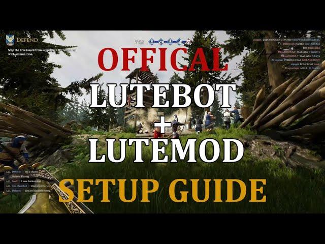 OFFICIAL LuteBot + LuteMod Setup Guide