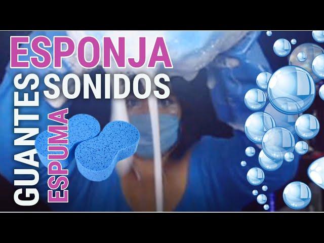 SONIDOS  con ESPONJA JABONOSA  │IlianAsmr