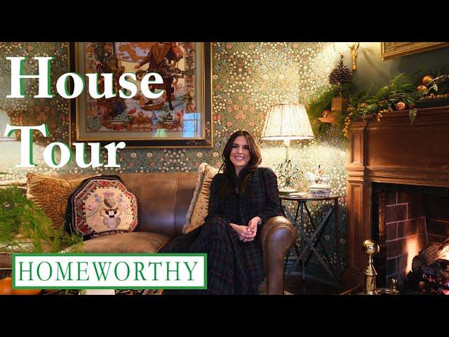 CHRISTMAS HOME TOUR | A Glamorously Gut-Renovated Home Full of Vintage Holiday Decor