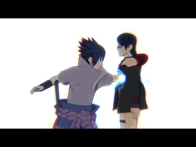 Sarada meets Sasuke in the past...