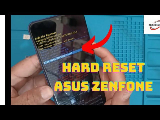 Hard reset ASUS ZENFONE remove pattern & password data factory reset