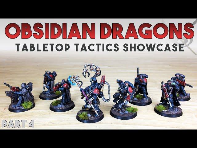 TABLETOP TACTICS (FEIRROS, ELIMINATORS...) Obsidian Dragons Space Marines Showcase by Siege Studios