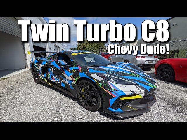 The Chevy Dude Is The First CSP Twin Turbo C8 Customer!