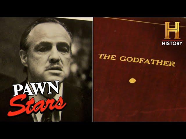 Pawn Stars: "An Offer He Can't Refuse" for SIGNED The Godfather Script (S4) | Pawn Stars