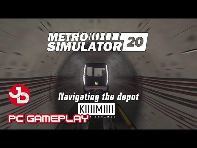 METRO Simulator 2020 Navigating the depot PC Gameplay 1440p 60fps