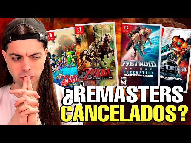 ALGO OCURRE con LOS REMASTER de ZELDA WW/TP y METROID PRIME 2 Y 3 ¿CANCELADOS?