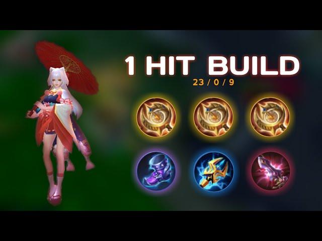 Kagura New 1 Hit Delete Build | MOBILE LEGENDS KAGURA GAMEPLAY 2021