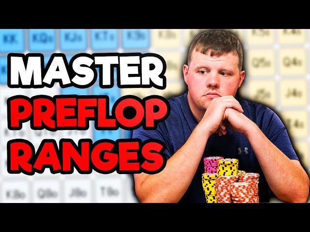 PREFLOP Poker RANGES [How To STUDY & MEMORIZE Them]