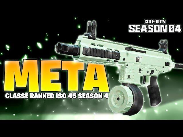 *TOP TTK META* A NOVA CLASSE ISO 45 RANKED NA SEASON 4!! | MELHOR CLASSE ISO 45 WARZONE 2.0