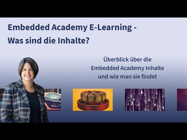  Embedded Academy E-Learning - Was sind die Inhalte?