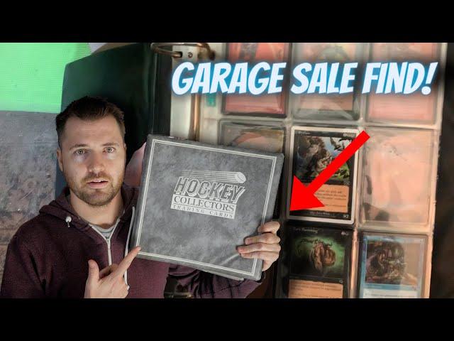 MTG Random Buy! Magic The Gathering Binder at a Garage Sale | Vintage MTG Treasure!