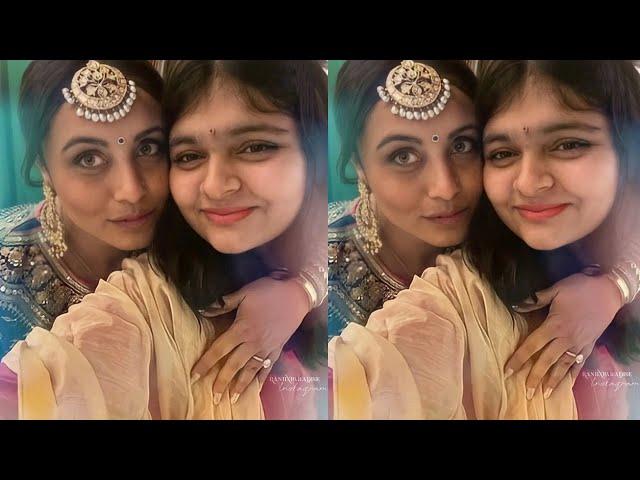 Rani Mukherjee's Daughter Adira looks like Carbon Copy of Rani at her Grand Birthday Bash