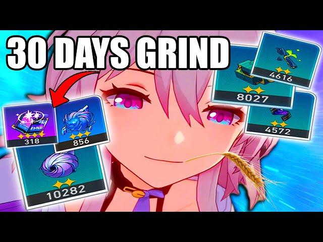 30 Days of Farming in Honkai: Star Rail