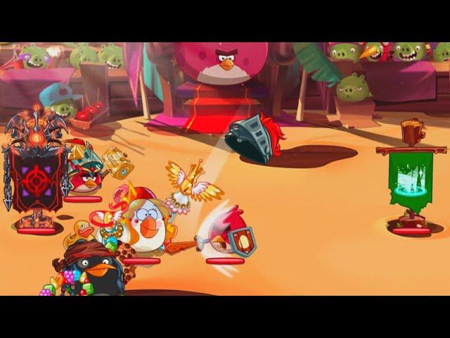 Angry Birds Epic: NEW RED's HELM! (Elite Knight) Arena Battles Gameplay