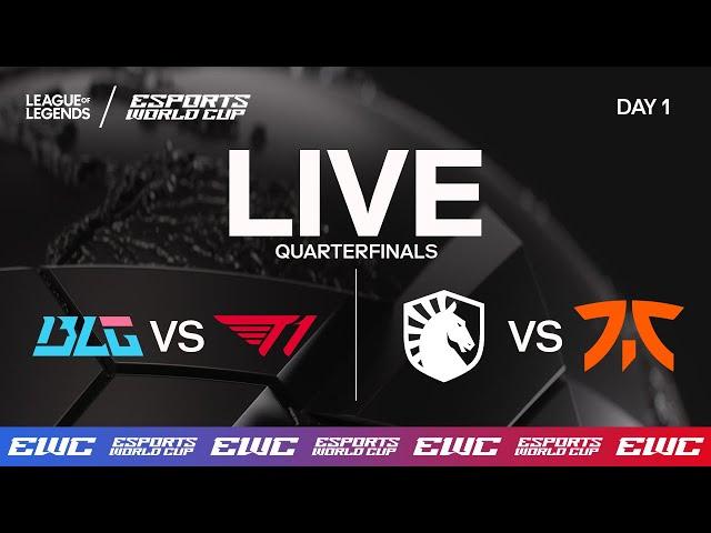 EWC presenting LoL - Day 1 - Quarterfinals