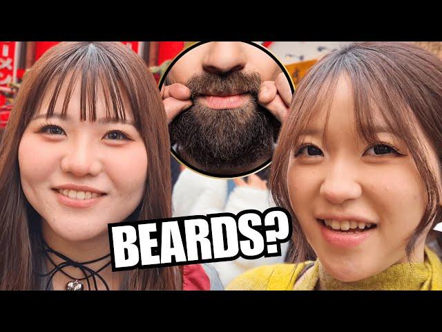 Would Japanese Girls Date a BEARDED MALE?