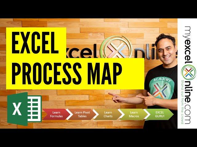 Excel Graphs and Charts Tutorial - Process Mapping