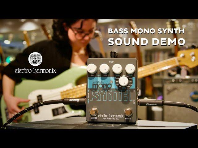 EHX - Bass Mono Synth - Sound Demo (No Talking)