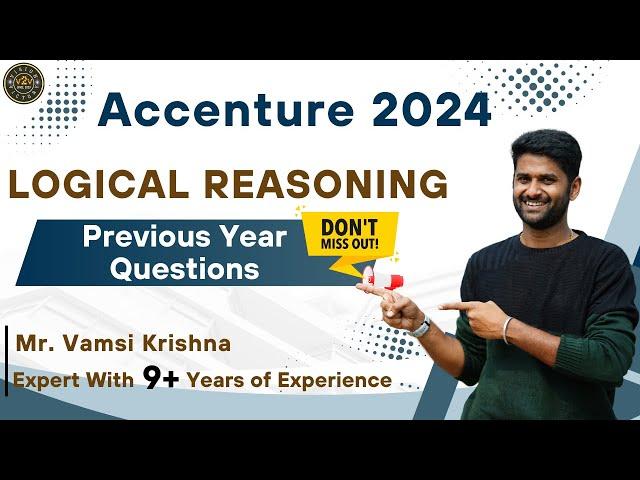 Accenture | Logical Reasoning | Previous Year Questions |  #v2v #reasoning