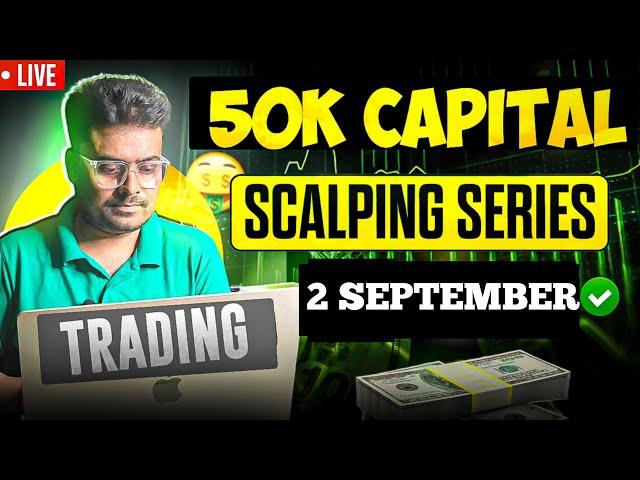 Scalping Series | Live Option Trading | 02 September | Banknifty trading