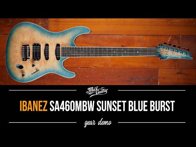 Ibanez SA460MBW Sunset Blue Burst - Gear Demo