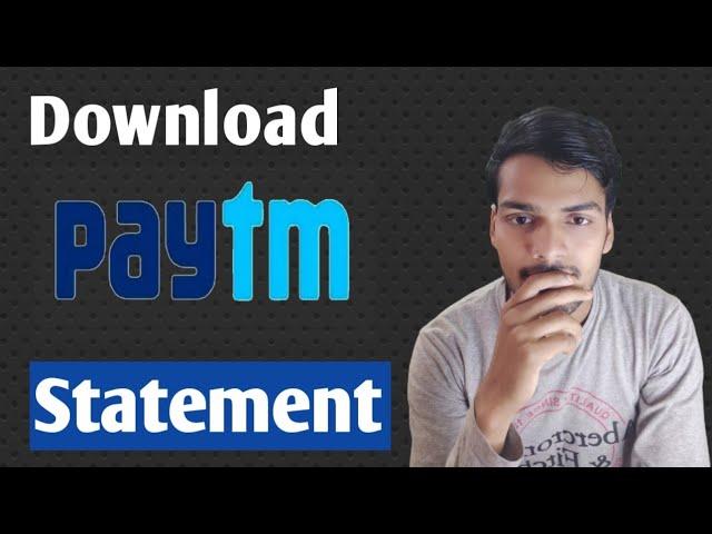 Paytm statement kaise nikale//How to download Paytm transaction history (2022)