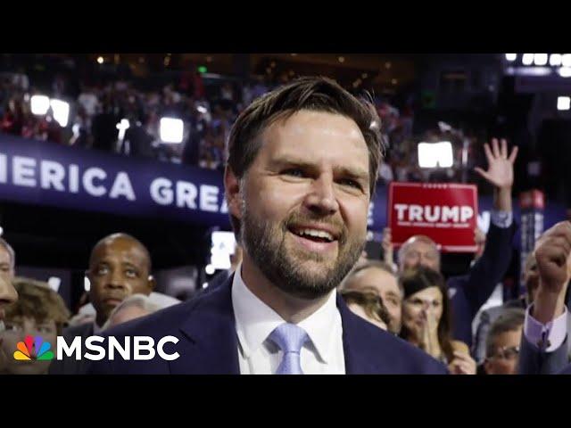 ‘This guy is a gift’: Nicolle Wallace on JD Vance being chosen as Trump’s running mate