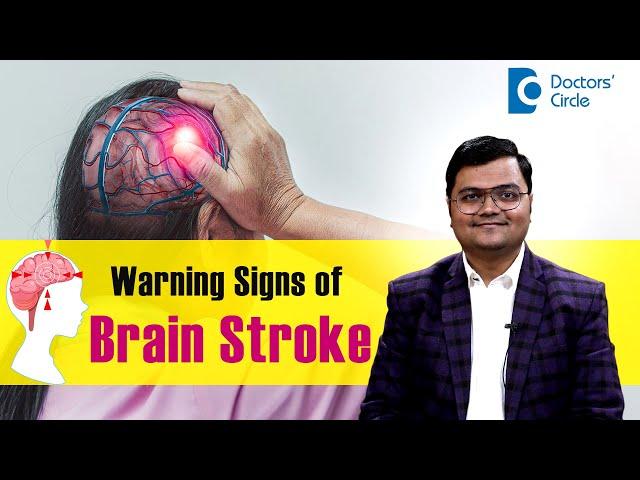 Fastest way to check STROKE | 4 Warning Signs of Brain Stroke - Dr. Advait Kulkarni| Doctors' Circle