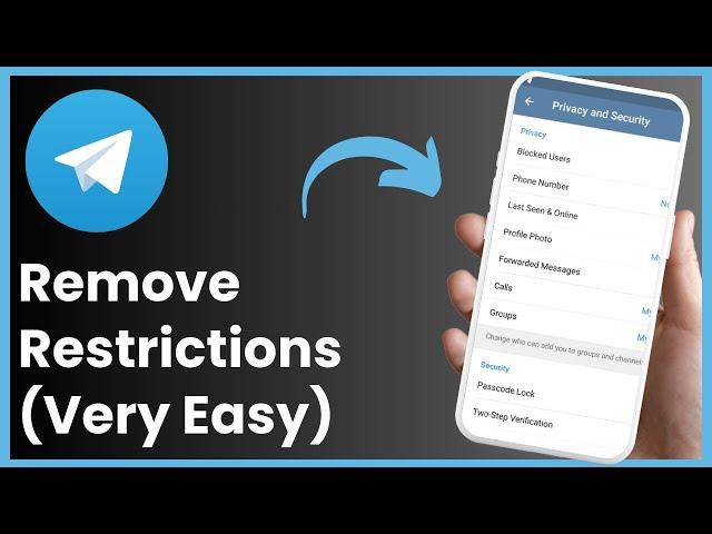 How To Remove Telegram Restrictions !