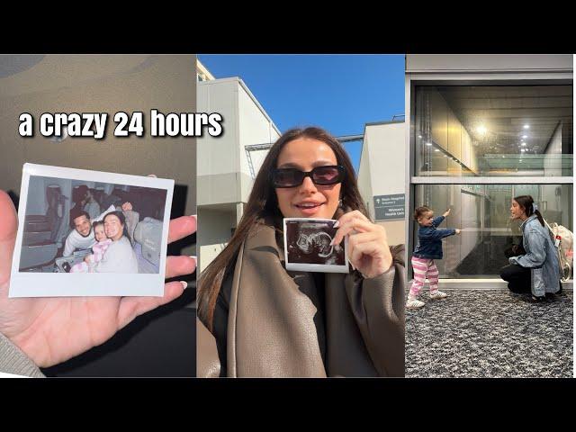 20 week scan & a DISASTER flight to Dubai - Vlog