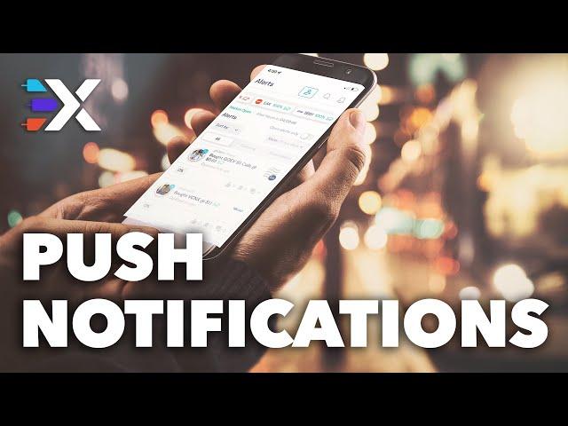 Setting up Push Notifications with the Xtrades Mobile app