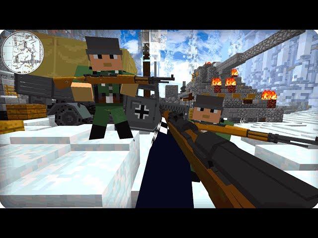 Вторая Мировая Война [ЧАСТЬ 1] Call of duty в Майнкрафт! - (Minecraft - Сериал)