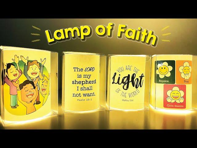 DIY Kids Lamp of Faith Tutorial | Perfect Christian Party Favors + Fun Crafts & Gifts for Kids